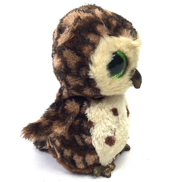 Ty Beanie Boo “ Sammy the Owl” Plush Stuffed Animal Toy. - Picture 5 of 10